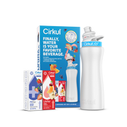 22oz. White Stainless Steel Bottle Starter Kit - Weekend Pair