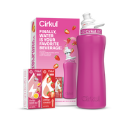 32oz. Hot Pink Stainless Steel Bottle Starter Kit - Gift Ready