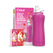 32oz. Hot Pink Stainless Steel Bottle Starter Kit - Gift Ready
