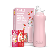 32oz. Blush Pink Stainless Steel Bottle Starter Kit - Easy Set