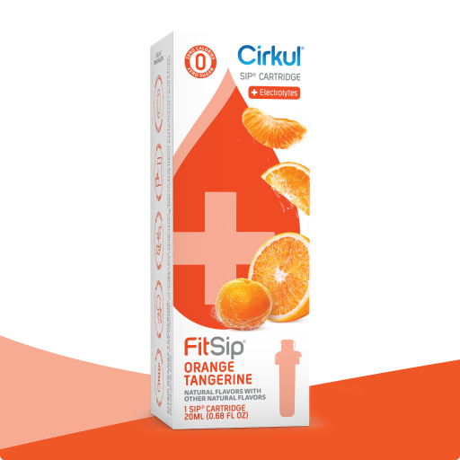 FitSip Orange Tangerine - Travel Edit