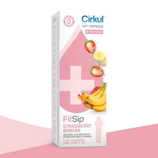 FitSip Strawberry Banana - Travel Edit