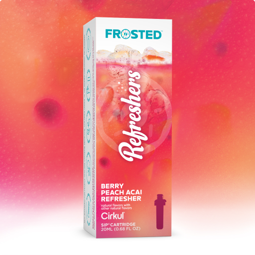 Frosted Berry Peach Acai Refresher - Home Choice