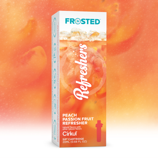 Frosted Peach Passion Fruit Refresher - Weekend Pair