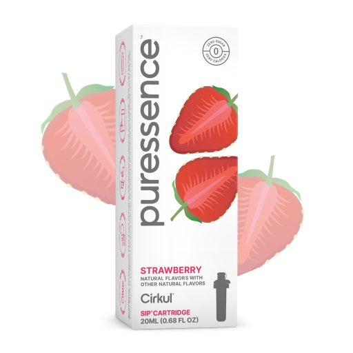 Puressence Strawberry (Unsweetened) - Easy Set