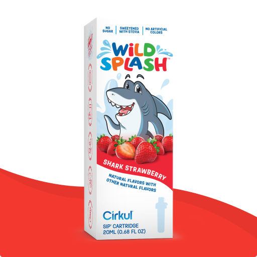 Wild Splash Shark Strawberry - Clean Bundle